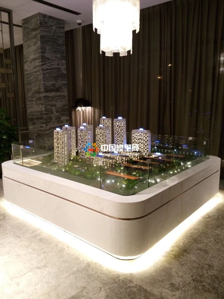 高檔樓盤模型底座，售樓部沙盤展臺（收藏）