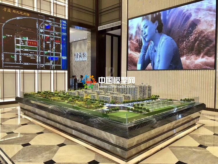 高檔樓盤模型底座，售樓部沙盤展臺（收藏）