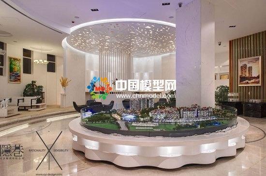 高檔樓盤模型底座，售樓部沙盤展臺（收藏）