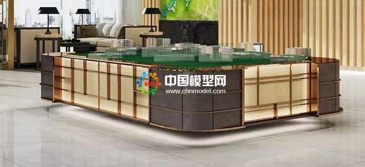 高檔樓盤模型底座，售樓部沙盤展臺（收藏）