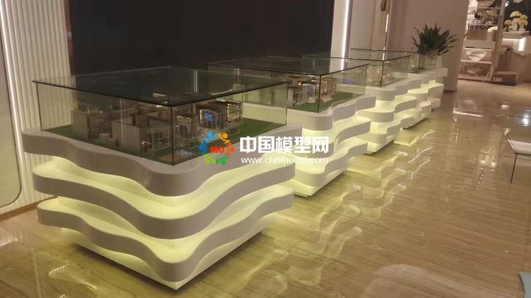 高檔樓盤模型底座，售樓部沙盤展臺（收藏）