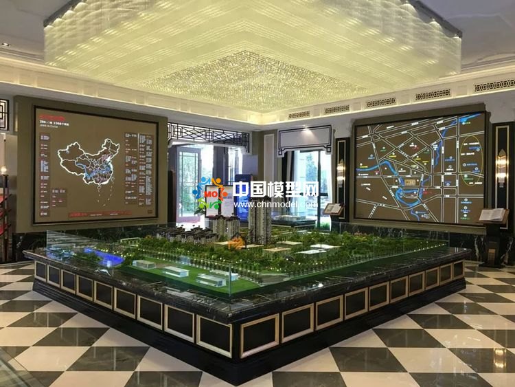 高檔樓盤模型底座，售樓部沙盤展臺（收藏）