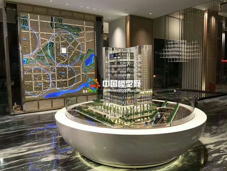 高檔樓盤模型底座，售樓部沙盤展臺（收藏）