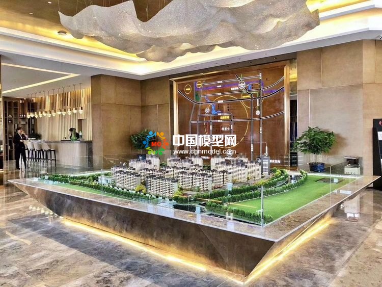 高檔樓盤模型底座，售樓部沙盤展臺（收藏）