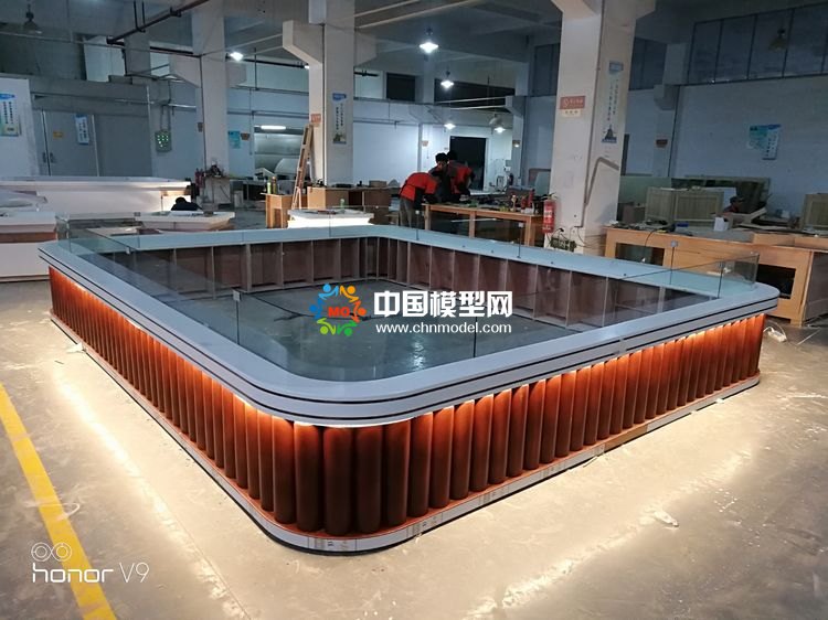 高檔樓盤模型底座，售樓部沙盤展臺（收藏）