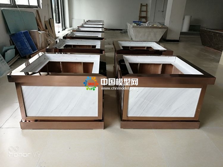高檔樓盤模型底座，售樓部沙盤展臺（收藏）