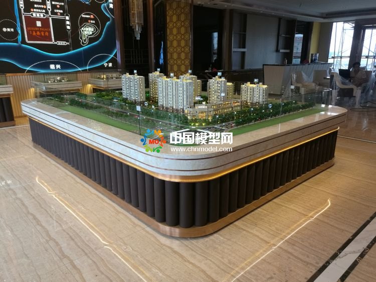 高檔樓盤模型底座，售樓部沙盤展臺（收藏）