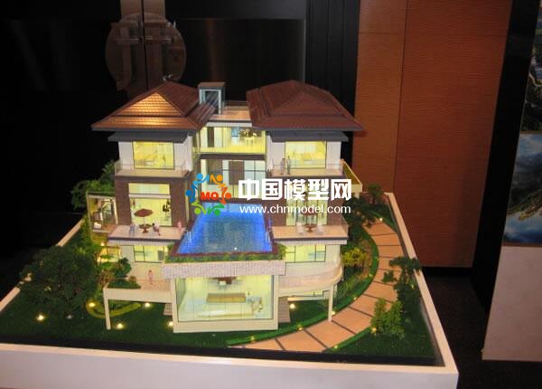 別墅模型風格各異，你能說出幾種