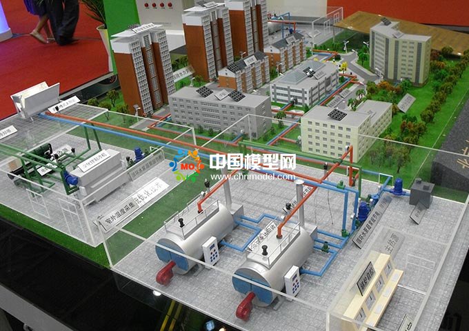 供熱系統模型，采暖系統模型