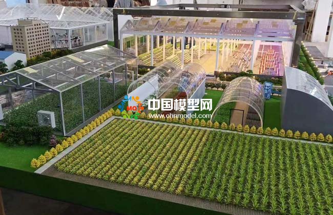  農業大棚模型，畜牧養殖沙盤模型 