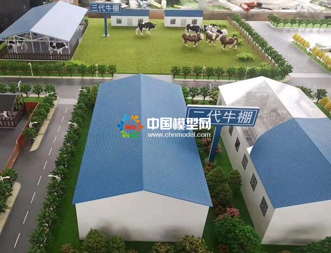  農業大棚模型，畜牧養殖沙盤模型 