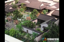 古建筑模型，蘇州園林模型，亭臺模型