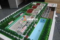 有機肥生產沙盤，生態循環污水處理沙盤模型